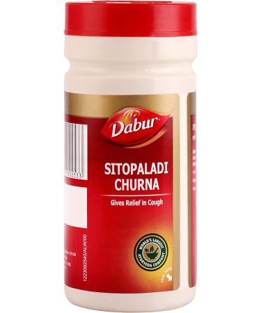 Dabur Sitopaladi Churna 60g - Natural Ayurvedic Remedy (Packaging May Vary) - Buy Online on GoSupps.com