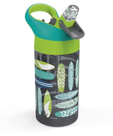 Zak Designs 16oz Kids Water Bottle with Straw and Carry Loop, Leak-Proof, Durable Plastic, 2 Pack, Multicolor - Buy Online on GoSupps.com