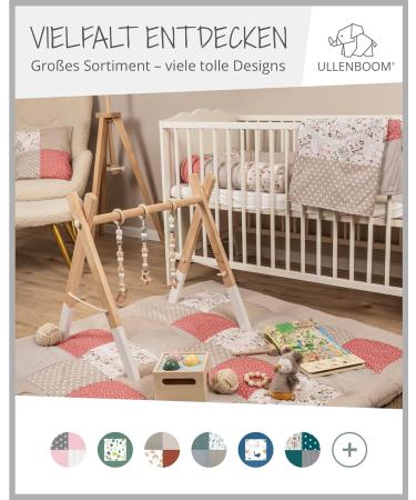ULLENBOOM Diaper Pocket - Compact Diaper Bag for 3 Diapers & Wipes | Made in EU | Casual Pink Flowers - Buy Online on GoSupps.com