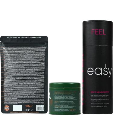  WOW TEA WOW TEA: Double Cocoa Tea - Matcha Cocoa Slimfit + Cocoa Slimfit + Black Infuser Bottle - Buy Online on GoSupps.com