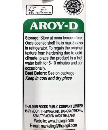 Aroy-D 100% Coconut Milk 16.9 fl oz (500ml) - Pack of 6 | Authentic Thai Coconut Milk - Buy Online on GoSupps.com