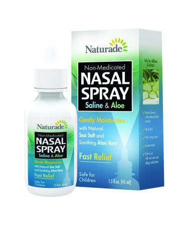 Naturade Saline and Aloe Nasal Spray  1.5 oz