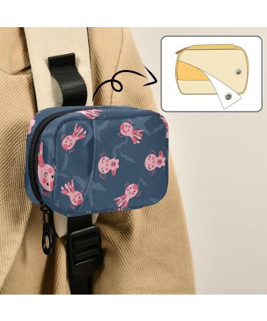 Shop Pfrewn 7 Day Pill Organizer Case - Octopus & Axolotls Travel Pill Box | Portable Vitamin & Medicine Holder - Buy Online on GoSupps.com