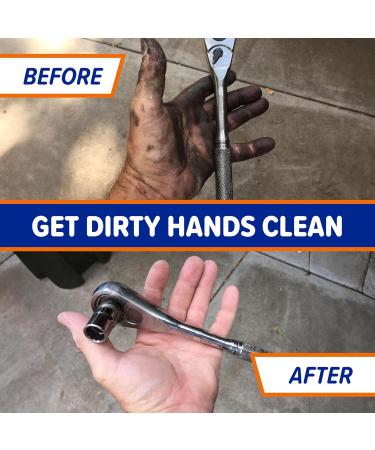 M/A Wonder Scrub - Industrial Strength Mechanic Hand Cleaner - All Natural Walnut Shell Soap - Tough on Grease Dirt Oil and Paint (2 bottles 400ml) 400ml Bottle (2 pack) - Buy Online on GoSupps.com