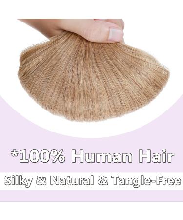 40cm Dark Blonde Tape In Extensions - 7A Real Human Hair 20 Pieces 50g | Soft & Easy to Apply - Buy Online on GoSupps.com