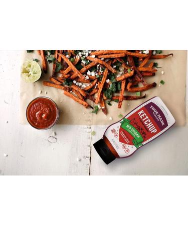 True Made Foods No Sugar Added Ketchup 17oz 2 Pack - Whole 30, Keto, Vegan Friendly - Buy Online on GoSupps.com