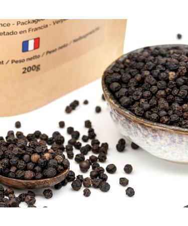 Poivre de Madagascar 200g - Poivre Noir en Grain d'Exception pour Moulin a Poivre et Poivrier Electrique - Epices Cuisine Raffin es - Graine Spicy Epicerie Fine et Epices du Monde - Epice Gourmet - Buy Online on GoSupps.com