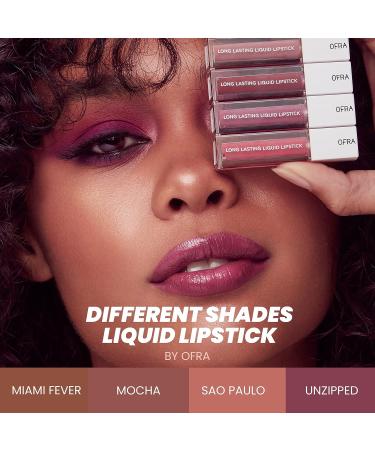 Ofra Long Lasting Liquid Lip Gloss Charmed 0.2 Ounce - Women's Makeup for Lasting Beauty - Buy Online on GoSupps.com