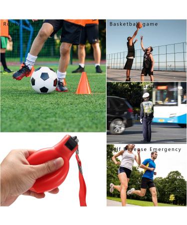 2-Piece Hand Whistle Set - Loud Sports Pipes for Referees Coaches & Dog Trainers | Sports Training Accessories - Buy Online on GoSupps.com