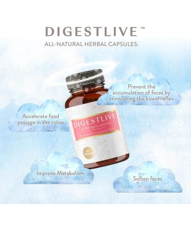 DigestLive Herbal Laxatives for Women - Natural Constipation Relief - 2 Week Supply - Colon Cleanse and Detox - Vegan, Gluten and GMO Free - 15 Count - Buy Online on GoSupps.com