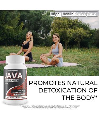 Java Cleanse Pro - Our Best Full Body Cleanse Support - Coffee Detox Cleanse Formula - Super Colon Cleanse Herbal Detox Pills - Take w/ Coffee For A Java Burn Cleanse Colon Liver Cleanse - Buy Online on GoSupps.com