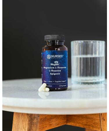 Clinically Studied Premium High Absorption Magnesium Sleep Supplement Magnesium L-Threonate L-Theanine Apigenin Sleep & Stress Support Third Party Tested Made in USA Gluten Free - Buy Online on GoSupps.com