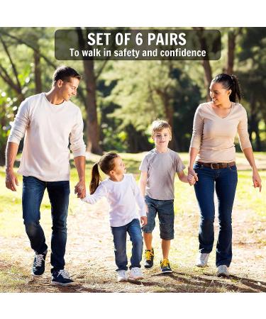 6 Pairs Black Dot Shoe Sole Protectors - Non Slip Pads for Shoes - Buy Online on GoSupps.com