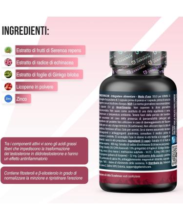 30 Capsules Prostate Saine et Confort Urinaire avec Serenoa repens chinac e Ginkgo Biloba Compl ment Alimentaire 1 - Buy Online on GoSupps.com