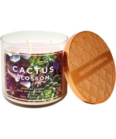 Bath and Body Works Cactus Blossom 3-Wick Scented Candle - 14.5 oz | Shop Internationally - Buy Online on GoSupps.com
