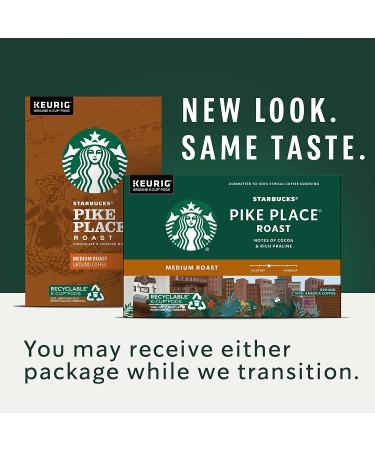 Starbucks Pike Place Roast K Cups - 96 Count (Pack of 4) | Premium Pike Place Roast Coffee Pods - Buy Online on GoSupps.com