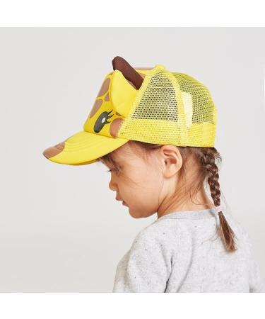 LANGZHEN Toddler Cute Giraffe Baseball Cap | Adjustable Sun Hat for Boys & Girls - Buy Online on GoSupps.com