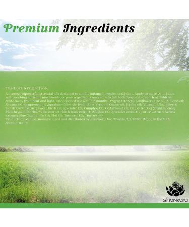 Muscle Release Body Massage Oil for Sore Lymphatic Pain Relief - with Arnica, Boswellia & Lavender - 30ml - Buy Online on GoSupps.com