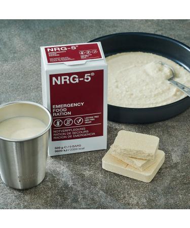 Buy NRG-5 Emergency Food - 24x 500g | Long Shelf Life & International Shipping - Buy Online on GoSupps.com