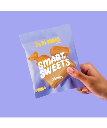 SmartSweets Soft Caramels 45 gram pouches (pack of 14) - Buy Online on GoSupps.com