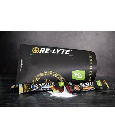 REDMOND Re-Lyte Pre-Workout Drink Mix Sampler Pack - 4 Sticks | Energize Your Workouts - Buy Online on GoSupps.com