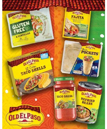 Old El Paso Tortillas - sans gluten - wraps mexicains base de tapioca quinoa et ma s - 1 x 216 g - Buy Online on GoSupps.com
