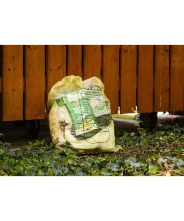 Extra Strong Yellow Recycling Bags with Drawstring - 90 Liters 22 Thickness (Pack of 10) - Durable & Eco-Friendly Shipping Worldwide - Buy Online on GoSupps.com