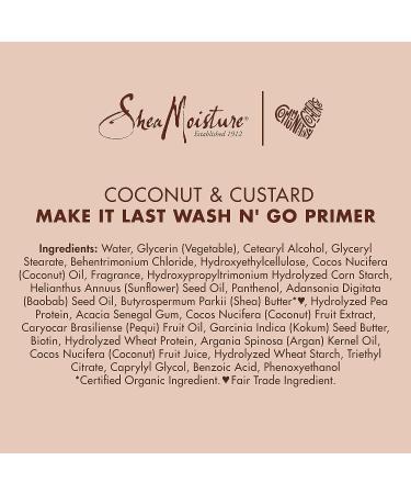 SheaMoisture Coconut Custard Curl Primer & Detangler - 10.3 oz - Buy Online on GoSupps.com