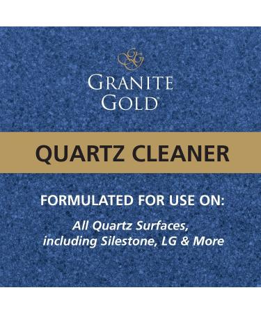 Granite Gold Quartz Cleaner Spray - 64 Fl Oz + 2 x 24 Fl Oz - Ideal for Caesarstone Cambria Silestone & All Quartz Surfaces | International Shipping - Buy Online on GoSupps.com