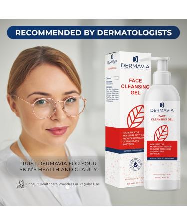Face Cleansing Gel for All Skin Types - Deep Cleanser with Zinc PCA & Chamomile Extract - Hydrating Facial Cleanser 200ml | Shop Now Internationally - Buy Online on GoSupps.com