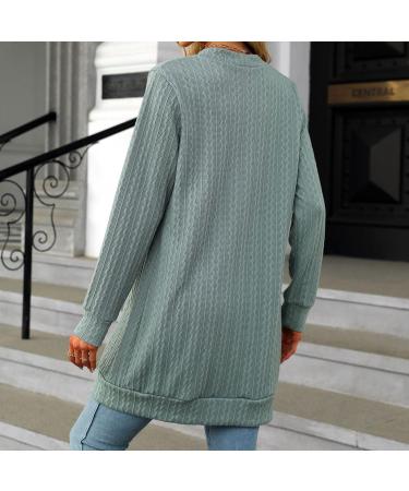 Gefomuofe Cardigan Women's Long Cardigan Lightweight Loose Cardigan Long Cardigan Women's Lightweight Loose Casual Cardigan Sun Protection Shirt Holiday Beach Blouse XL Mint Green - Buy Online on GoSupps.com