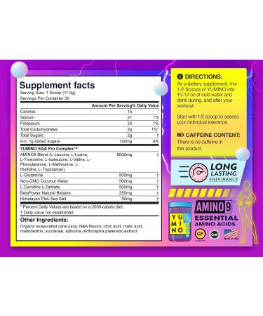 Unico Gummy Bear EAA Amino Acids & Electrolyte Powder | Post Workout Recovery Hydration Low Carb | 30 Servings - Buy Online on GoSupps.com