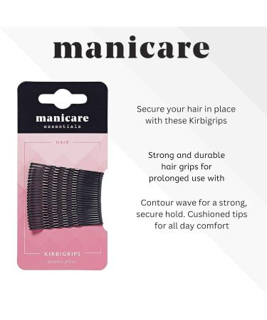 Buy Manicare Black Hairpins - Set of 24 Hair Clips for Effortless Styling | International Shipping Available - Buy Online on GoSupps.com