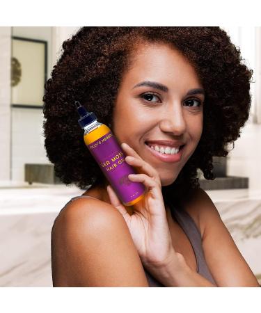 Jolly's Herbal Sea Moss Hair Oil - Growth & Scalp Oil with Cayenne | Best for Hair Growth - Buy Online on GoSupps.com