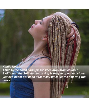 LABOTA 201 Dreadlock Jewelry Beads - Gold Metal Hair Accessories for Women Braids - Rings, Cuffs, Clips for locs - Buy Online on GoSupps.com