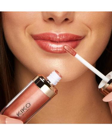 KIKO Milano Matte & Shiny Duo Liquid Lip Colour 01 - Enchanting Rosewood | Dual Finish Liquid Lipstick - Buy Online on GoSupps.com