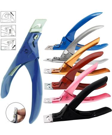 Professional Rustproof Nail Clippers for Acrylic & False Nails - Sharp Manicure Pedicure Trimmer Tool (Silver) - Buy Online on GoSupps.com