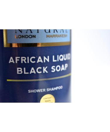 Moroccan Natural: African Liquid Black Soap (200ml) - Helping Communities across Africa - Buy Online on GoSupps.com