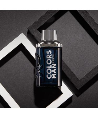 Benetton Colors Man Black by United Colors of Benetton 3.4Oz/100ml EDT - Buy Online on GoSupps.com