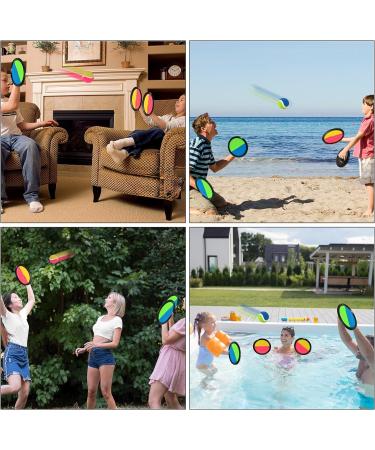 Tigvio Velcro Wurf Game for Kids 3-7 | Outdoor Beach Toys with Fishing Slices & Balls | Fun Throwing Game for Children & Adults - Buy Online on GoSupps.com