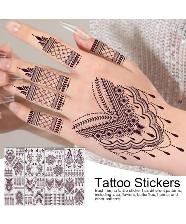 Waterproof Sticker Kit For Body | Waterproof Temporary Body Stickers - Adhesive Body Stencils Body Markers Waterproof For Daily Wear Club Night - Buy Online on GoSupps.com