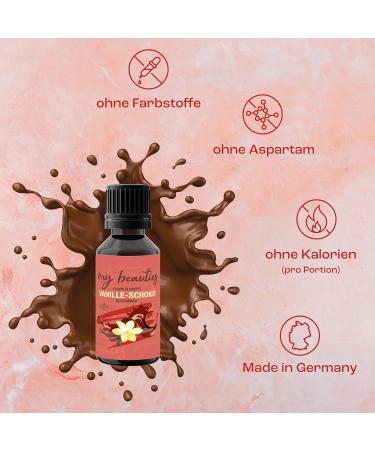 Buy My Beauties Flavour Drops 30ml - Sugar-Free Vanilla & Chocolate Aroma Drops for Food | Low-Calorie Flavoring - Buy Online on GoSupps.com