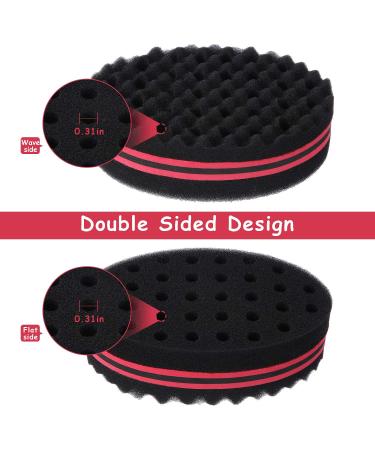 2 Pieces Afro Twist Hair Comb and Brush Set for Natural Hair - Black - Buy Online on GoSupps.com