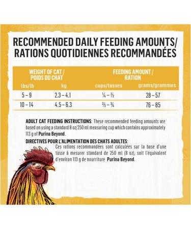 Beyond Simply Natural Dry Cat Food Farm-Raised Chicken & Whole Oat Meal - 1.36 kg Bag 1.36 kg (Pack of 1) - Buy Online on GoSupps.com