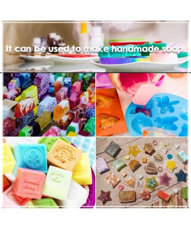 Ktdorns Soap Dye Set - 10 Liquid Colors for Soap Making - Coal Black, Royal Blue, Chocolate Brown, Lemon Yellow, Fruit Green, Sunset Red, Sunset Yellow, Deep Pink, Super Red, Grape Violet - Buy Online on GoSupps.com