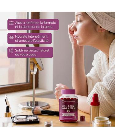 Collag ne avec biotine coenzyme Q10 vitamines A C et E - Go t fruits rouges - Suppl ment pour prendre soin de votre peau - Sans sucre - Sans gluten - Sans OGM - 60 bonbons - 30 jours by Premium - Buy Online on GoSupps.com