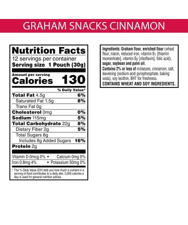 Kellogg's PAW Patrol Cinnamon Graham Snacks - 12.7oz Box | No Artificial Flavors/Colors - Buy Online on GoSupps.com