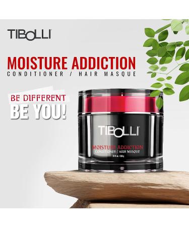 TIBOLLI Moisture Addiction Mask 7.5 Fl oz - Hydrating Keratin Treatment for Dry, Damaged Hair - Buy Online on GoSupps.com