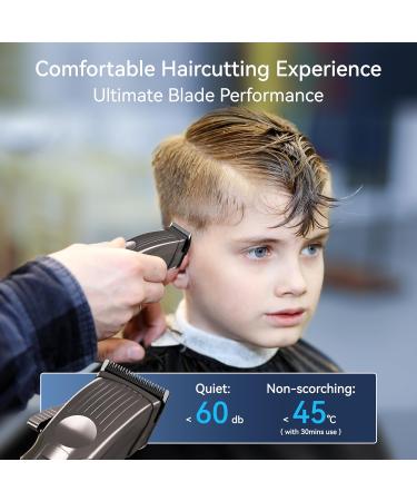 Opove H6 Professional Cordless Hair Clipper - Salon Quality Haircutting Tool for Men Women & Kids (Agate Gray) - International Shipping Available - Buy Online on GoSupps.com