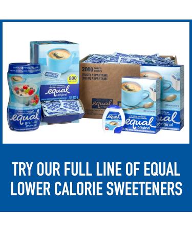 EQUAL 0 Calorie Sweetener Sugar Substitute Zero Calorie Sugar Free Sweetener Packets Sugar Alternative 800 Count 0 800 g (Pack of 1) - Buy Online on GoSupps.com